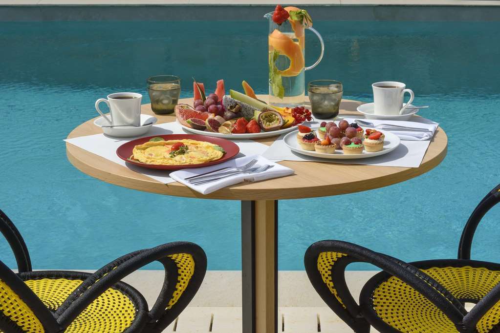 Myconian Naia 호텔 Mykonos Town 레스토랑 사진